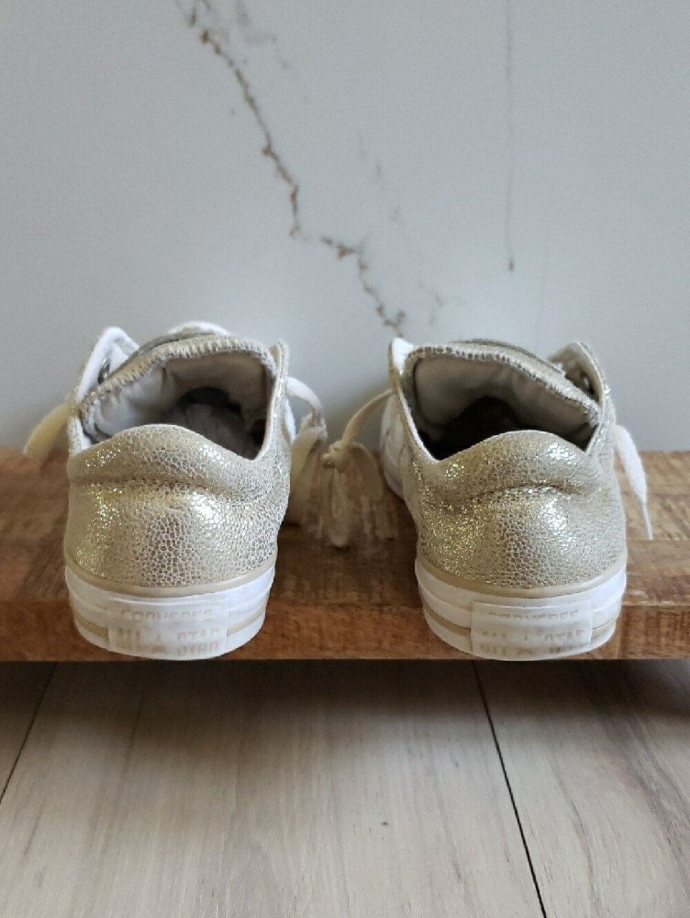 Converse White Women's Sneakers - Picture 4 of 6